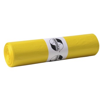 Vreća za plastiku 70x110 žuta 120L