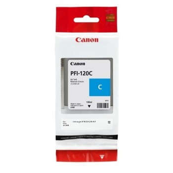 Tinta Canon PFI-120C plava/cyan original