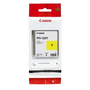 Tinta Canon PFI-120Y žuta/yellow original