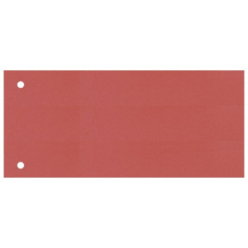 Pregradni karton 23x10,5cm 100/1 crveni