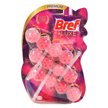 Bref WC De Luxe delicate magnolia 3x50 g