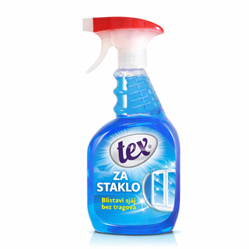 TEX STAKLO 750 ml – blistavi sjaj bez tragova