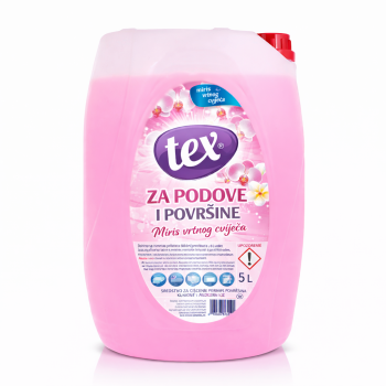 TEX sredstvo za podove i površine 5 L – miris cvijeća