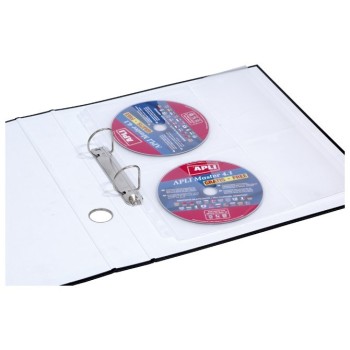 Fascikl uložni pp za 4 CD i 4 vizitke A4 pk25 Donau