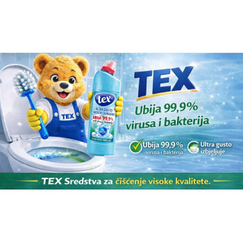 TEX ultra gusto sredstvo za higijenu koje uništava 99,9% virusa i bakterija 750ml - Mountain breeze