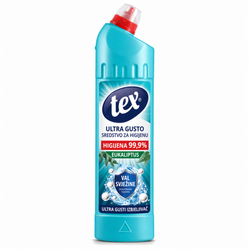TEX ultra gusto sredstvo za higijenu koje uništava 99,9% virusa i bakterija 750ml - Eukaliptus