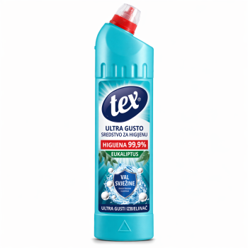 TEX ultra gusto sredstvo za higijenu koje uništava 99,9% virusa i bakterija 750ml - Eukaliptus