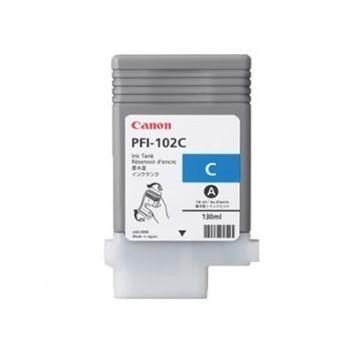Tinta Canon PFI-102C plava/cyan original