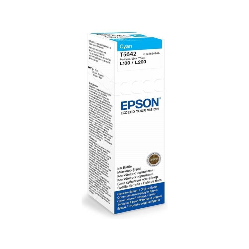 Tinta Epson T6642 C plava/cyan original
