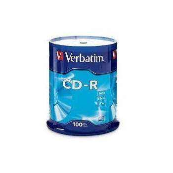 CD-R Verbatim 700 MB 52x 100/1