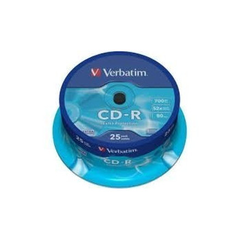 CD-R Verbatim 700 MB 52x 25/1