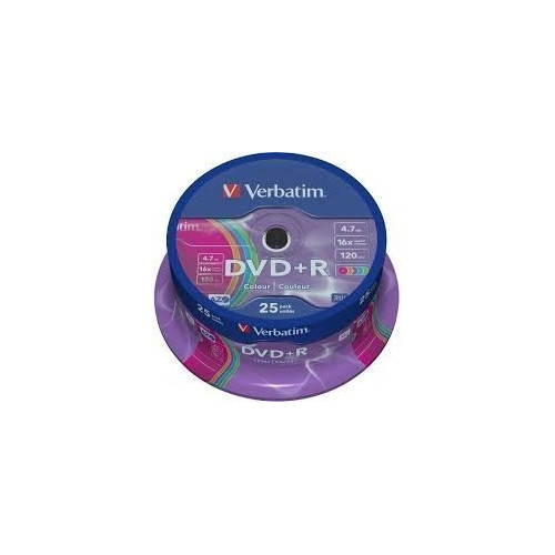 DVD+R Verbatim 4,7 GB 25/1