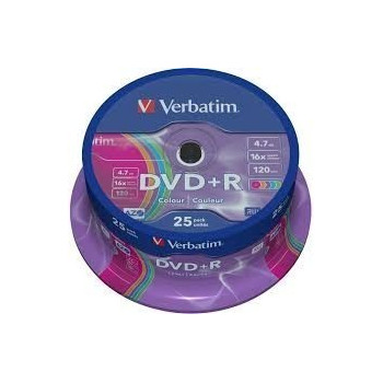 DVD+R Verbatim 4,7 GB 25/1