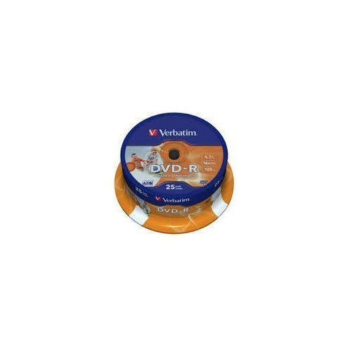 DVD-R Verbatim 4,7 GB 25/1