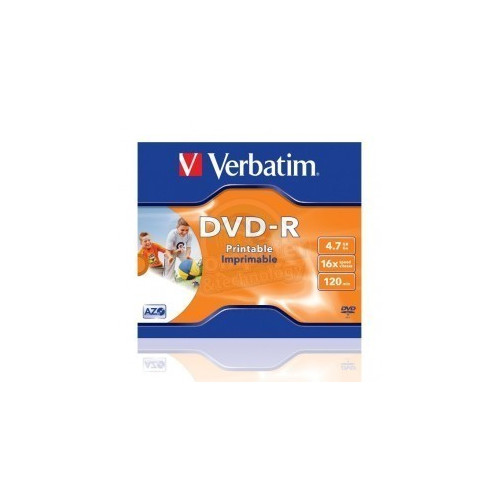 DVD-R Verbatim Printabilni 25/1