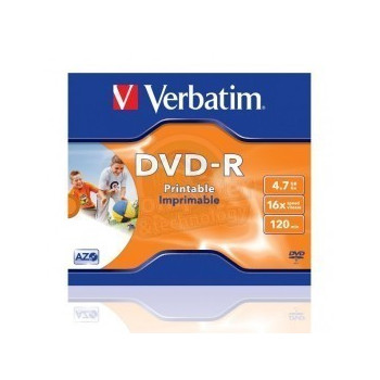 DVD-R Verbatim Printabilni 25/1